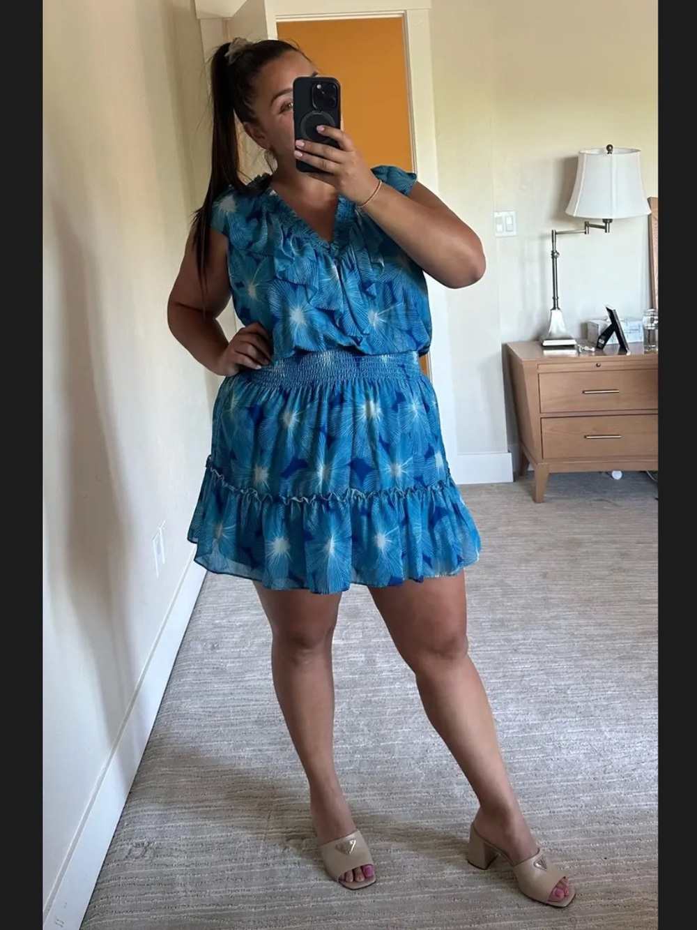 XXL, army Brook, flirty Short, Light Dress, faint mark may come out
